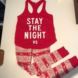 Victoria’s Secret Christmas pajamas